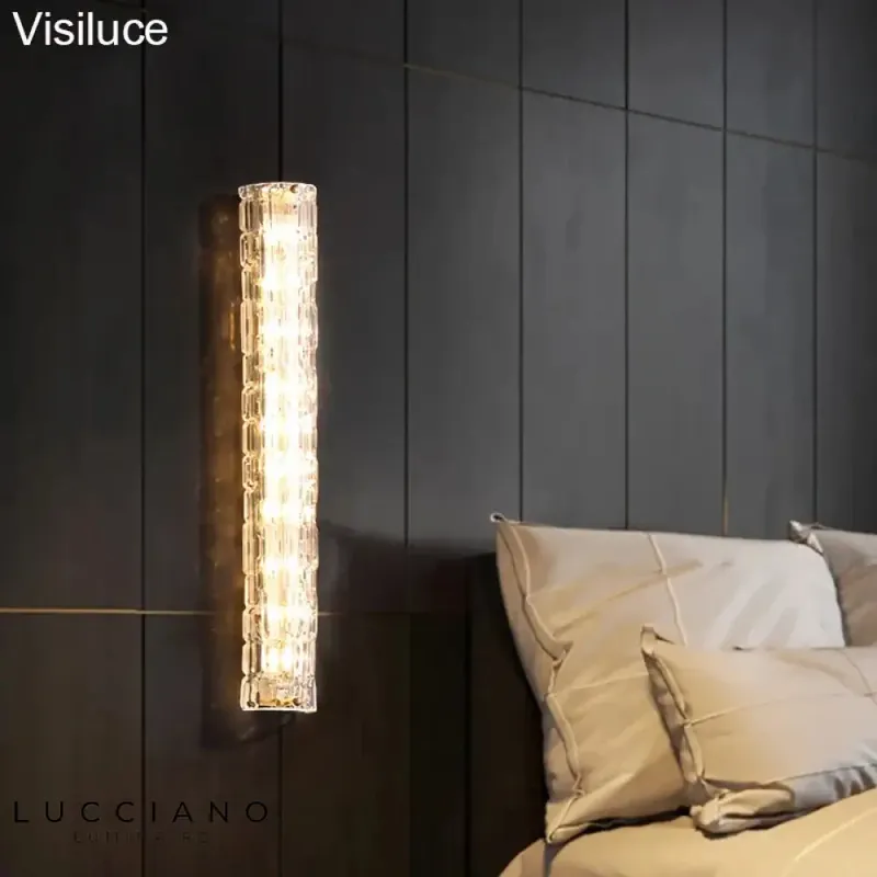 Sleek LED wall light, contemporary design.