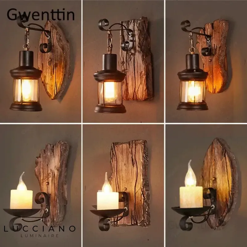 vintage wall sconce: chic loft style