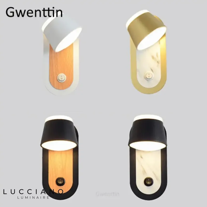 Chic contemporary LED wall lights