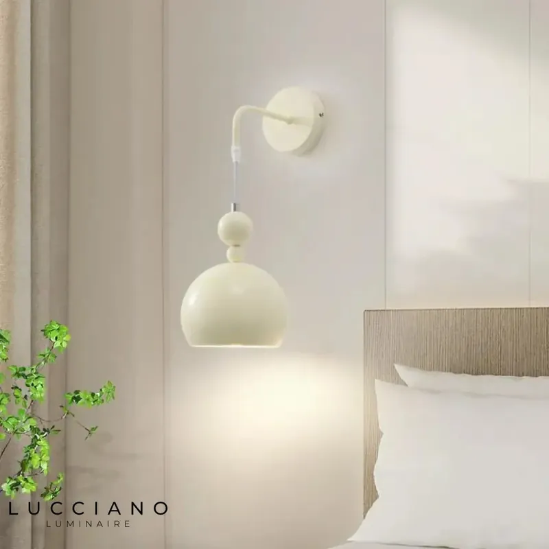 Sleek minimalist LED wall light.
