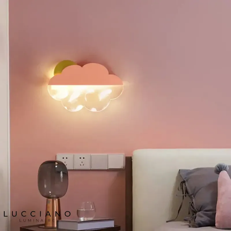 Cloud soft feather wall sconces bedroom.