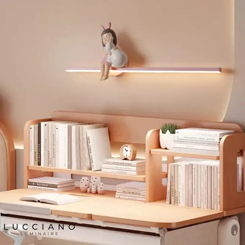 Adorable wall light for baby's room.