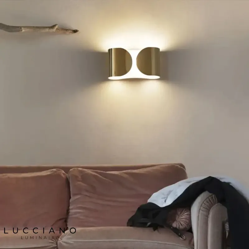 Art Deco wall light, vintage refinement.