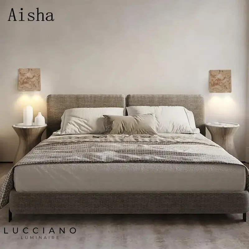 Chic Scandinavian design stone wall light