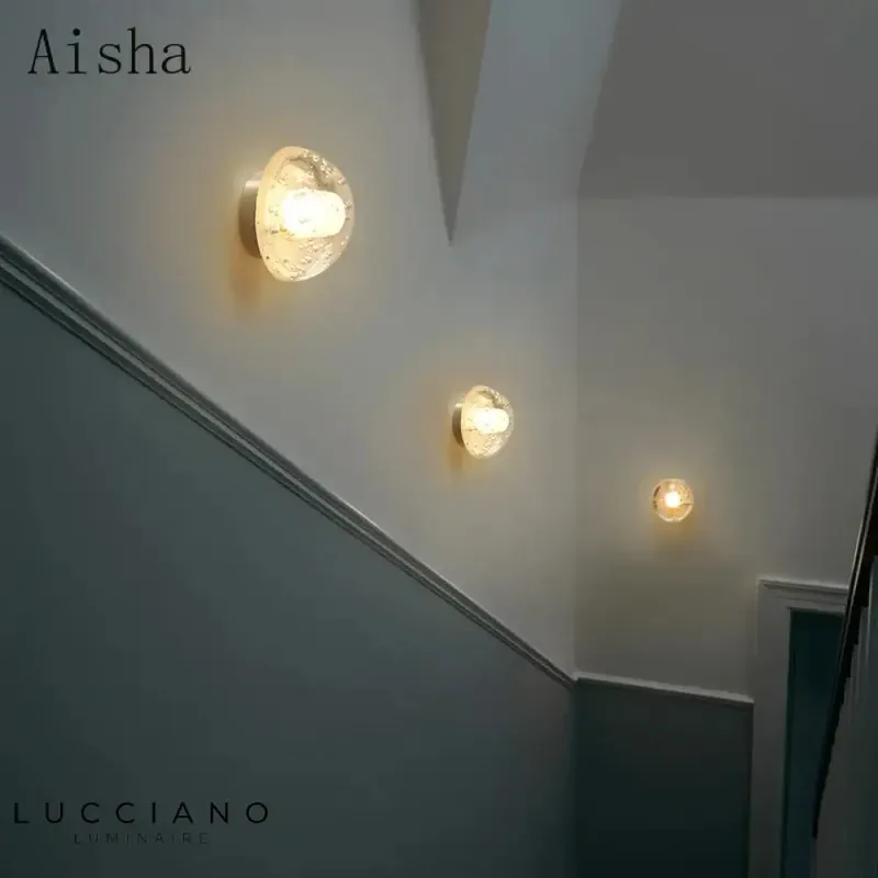 Stylish outdoor LED wall light garden
