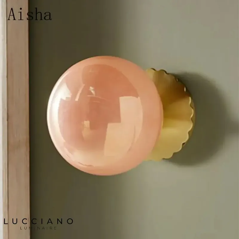 Stylish contemporary LED wall light.