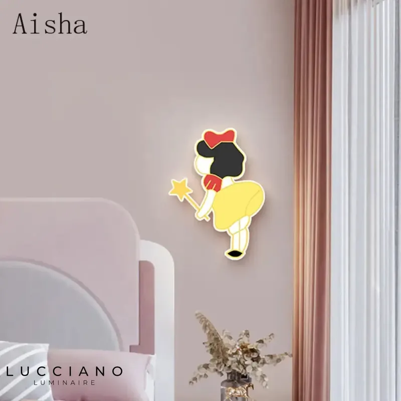 Soft and soothing LED wall light for baby
