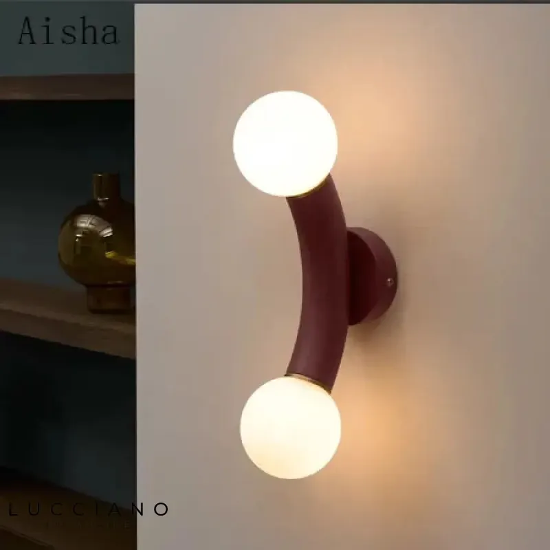 Creative Lunar Design Luminous Wall Lamp.