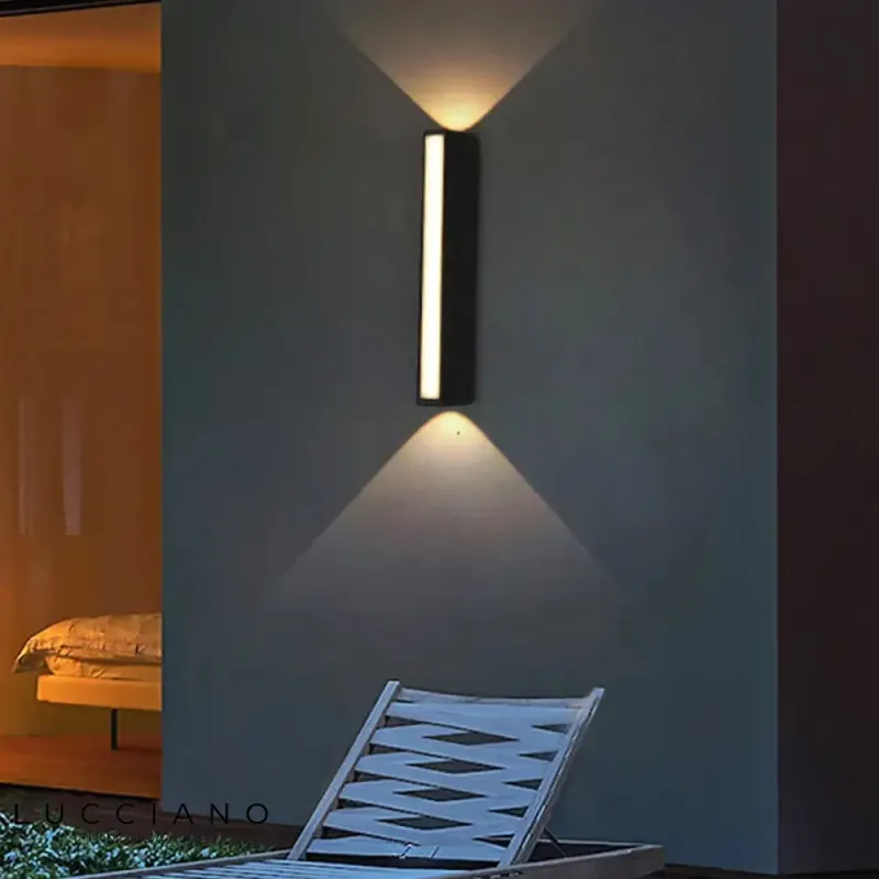 Waterproof LED Wall Sconce, Elegant Design Light Fixture