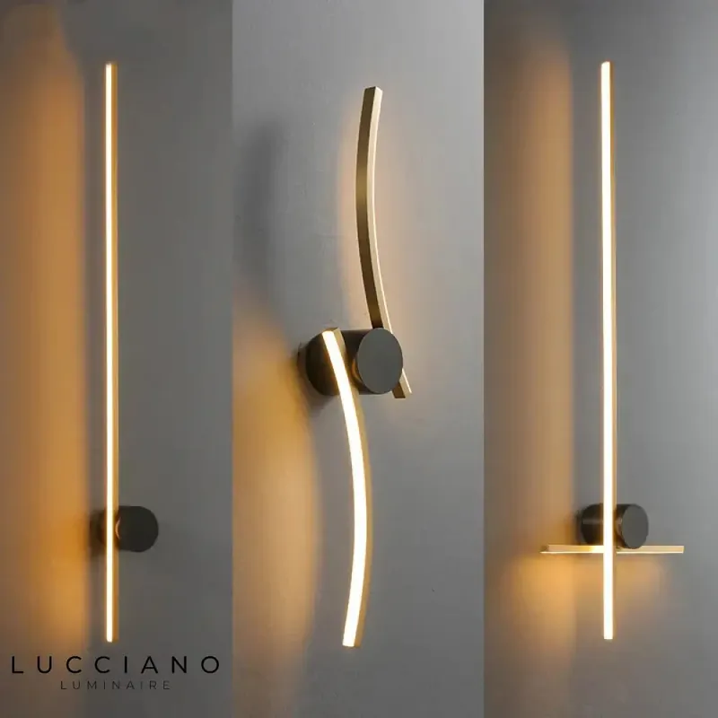 Warm design copper LED wall light