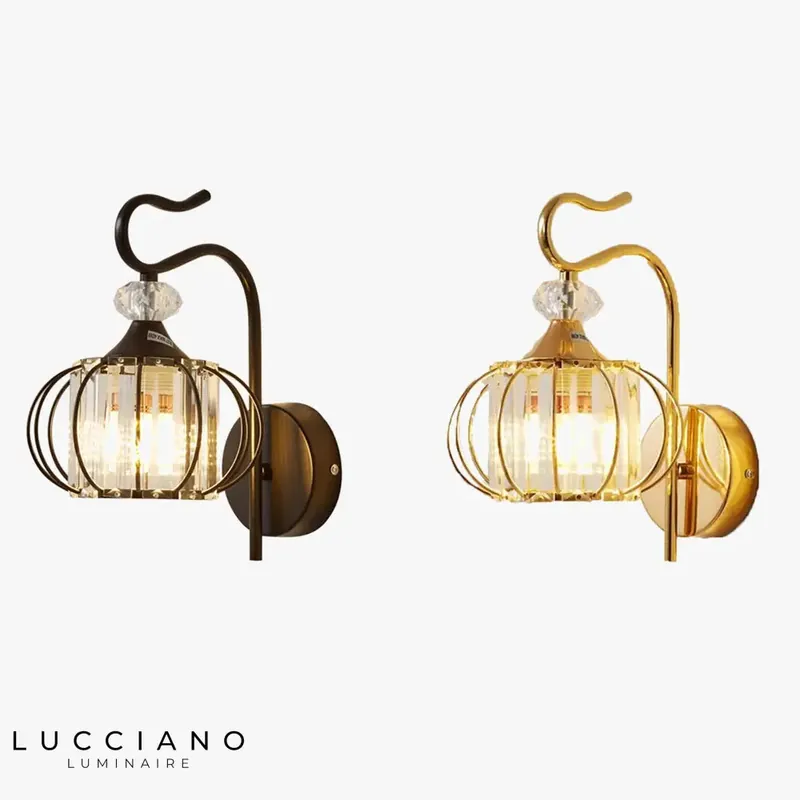 Chic contemporary modern wall light.