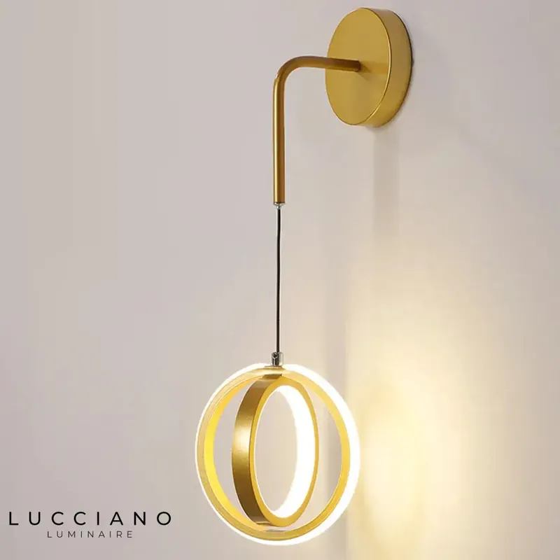 Contemporary sleek design LED wall light.