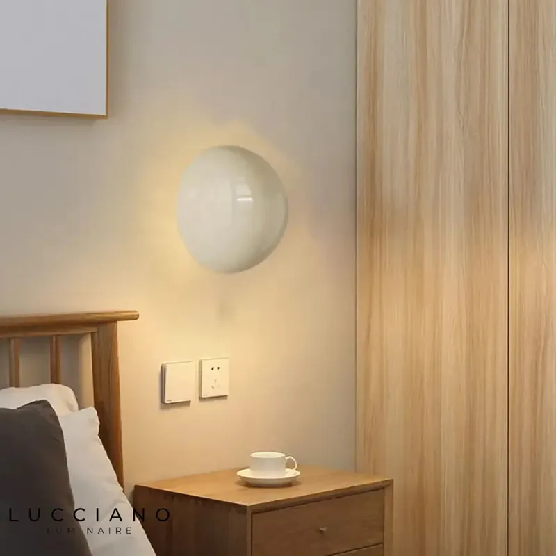 Contemporary industrial design LED wall light
