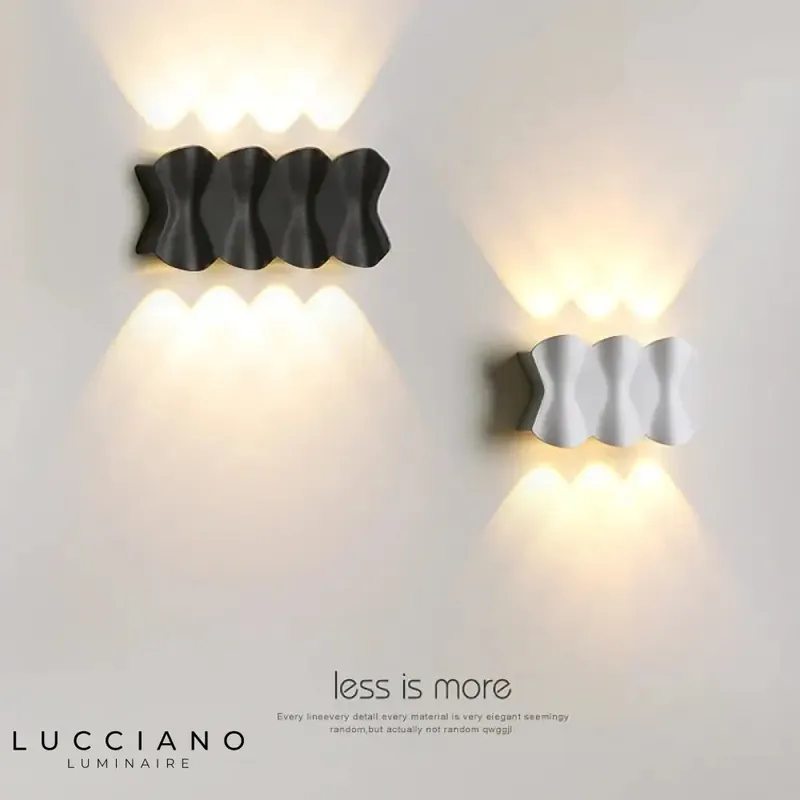 Stylish Modern Outdoor LED Wall Light