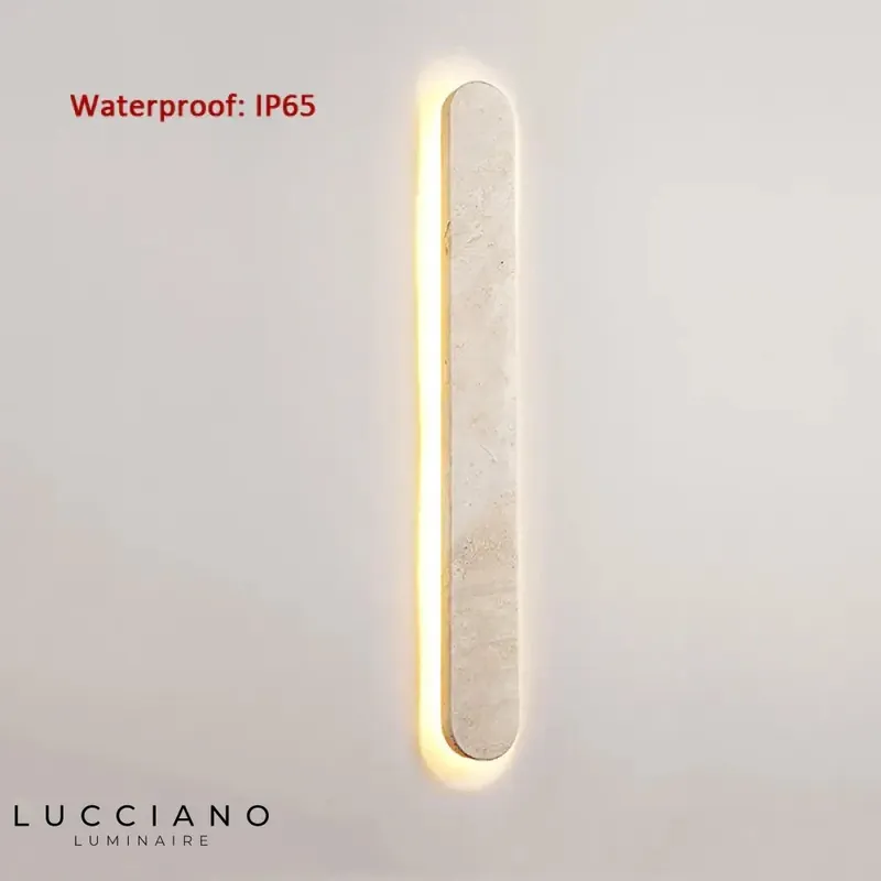 Waterproof wall light pure Nordic zen design