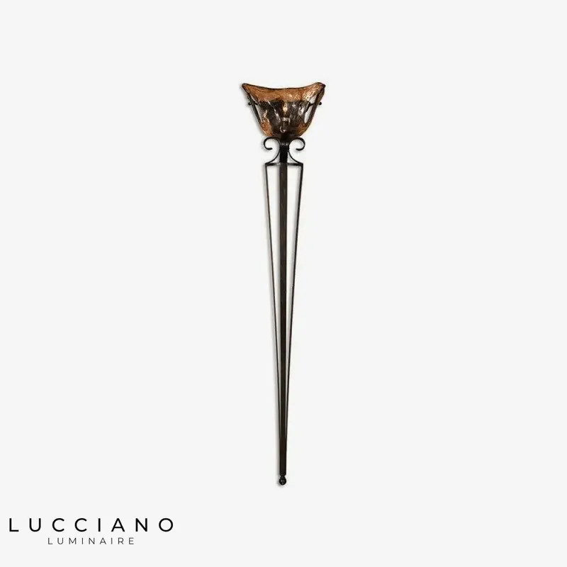 Vintage industrial design wall light