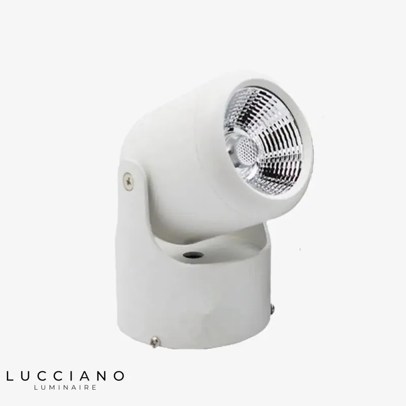 Adjustable LED spotlight (black or white)