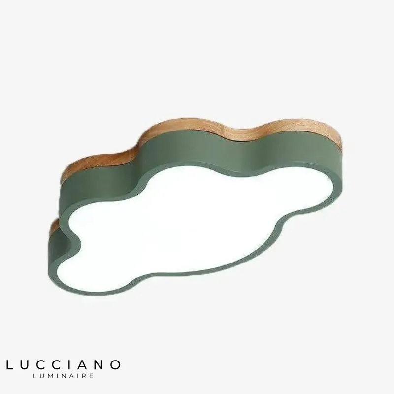 Botimi wooden cloud LED ceiling light