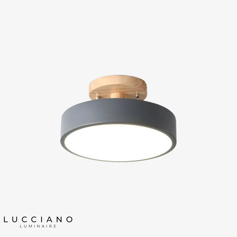 Celio - LED Wood and Metal Ceiling Light
