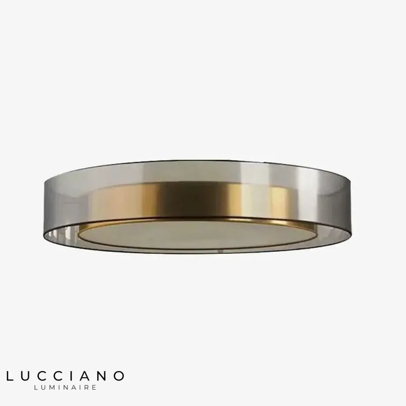 Designer LED Gold Loft Ceiling Light
