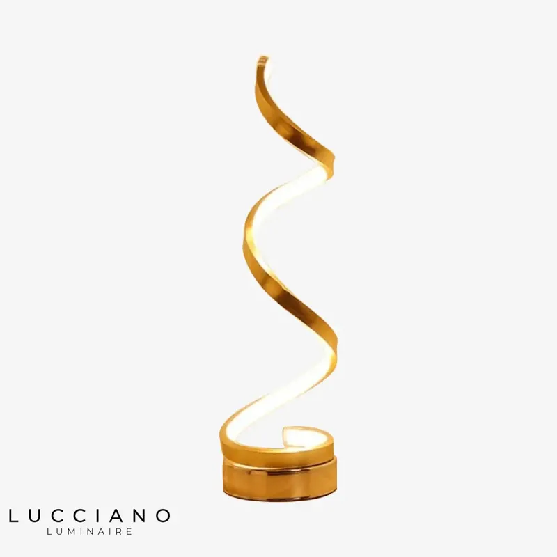 Spiral Design LED Lamp Dormitory