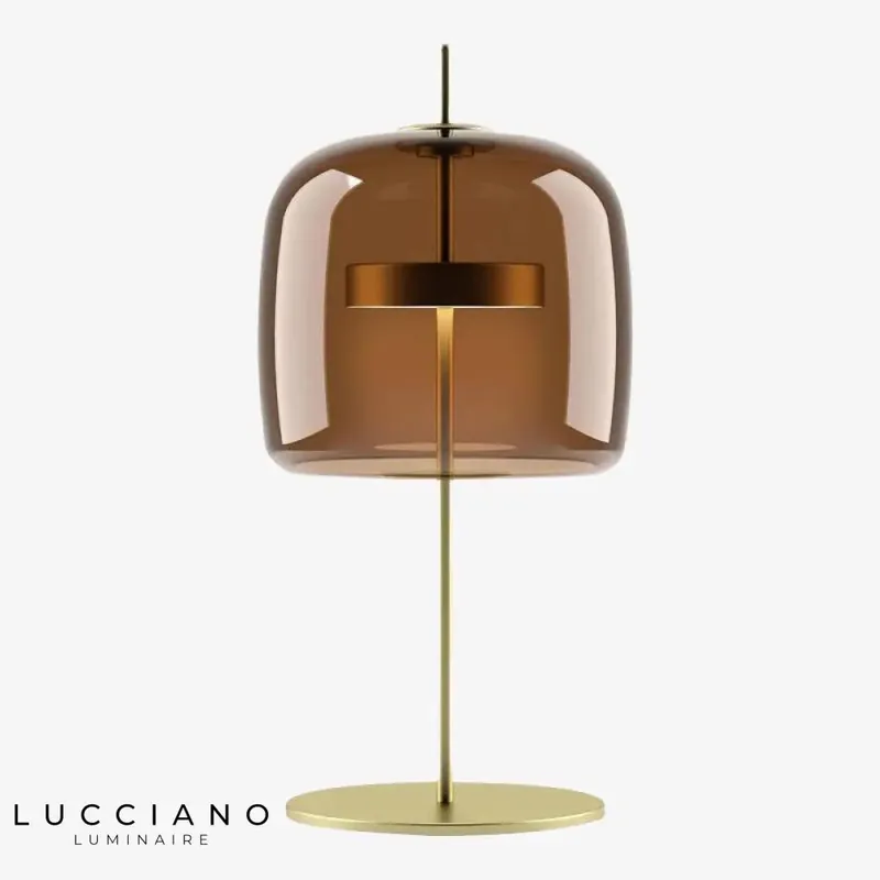 Retro Golden Glass LED Lamp