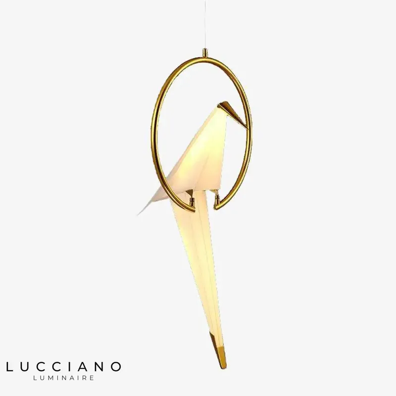 LED Golden Hanging Bird