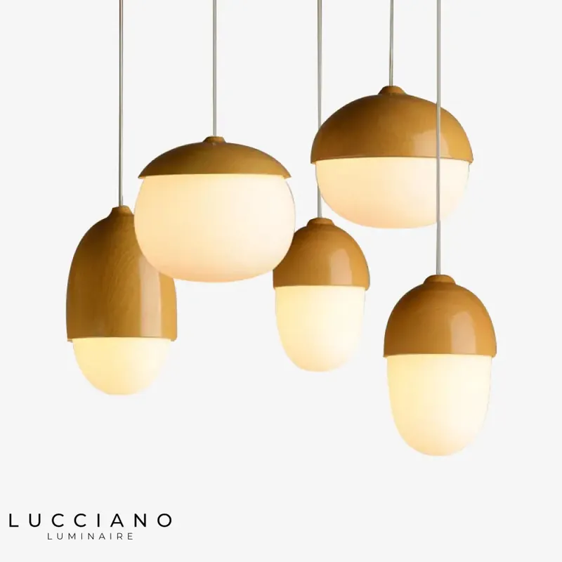 Metal suspension light, various shapes