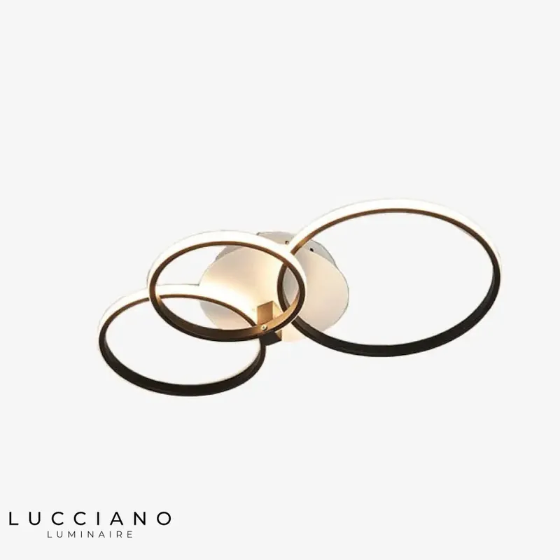 Vexler Modern Rings LED Ceiling Light