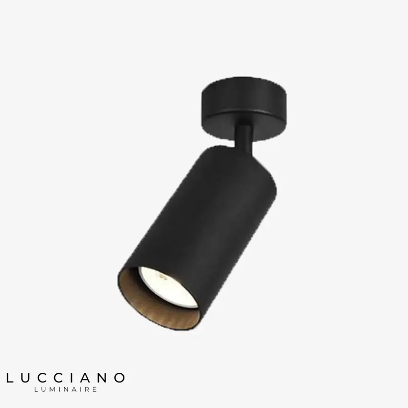Designer aluminum LED cylinder