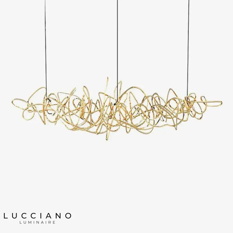 Modern luxury design LED chandelier