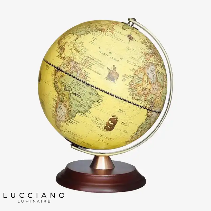 LED Globe Earth Bedside Lamp