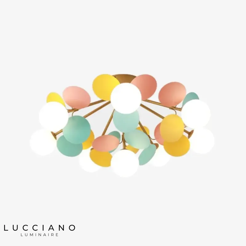 Estel Kids' Colorful LED Ceiling Light