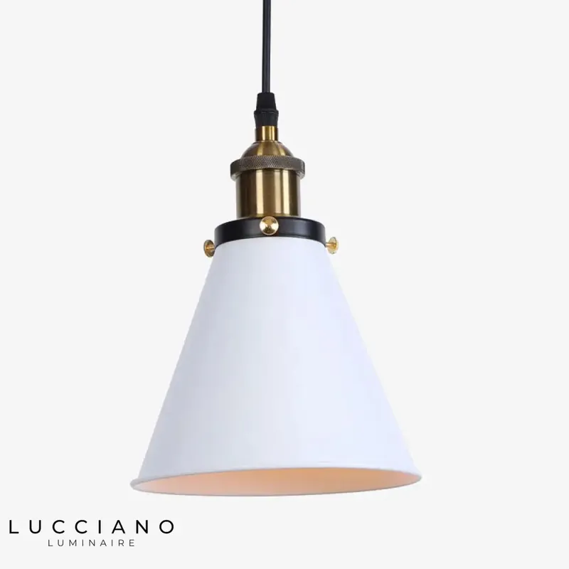 Shorah Conical Industrial Metal Pendant Light
