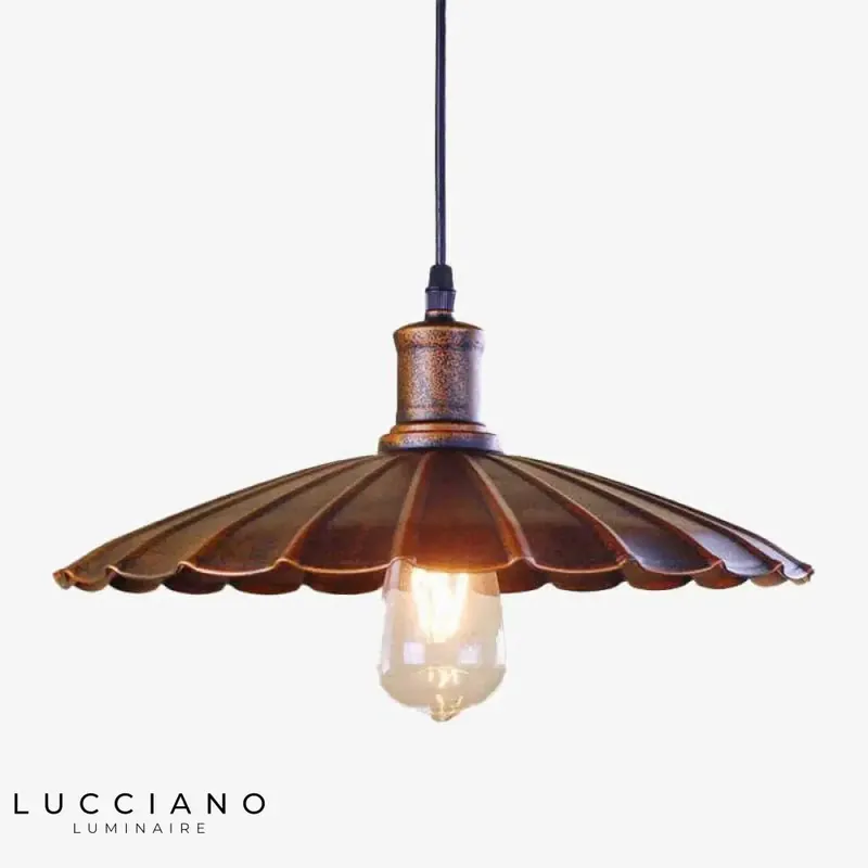 Industrial Copper LED Pendant Loft