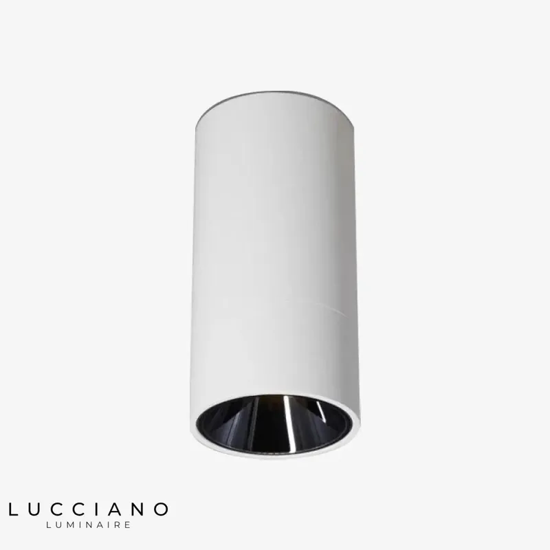 Modern LED Cylinder Black or White