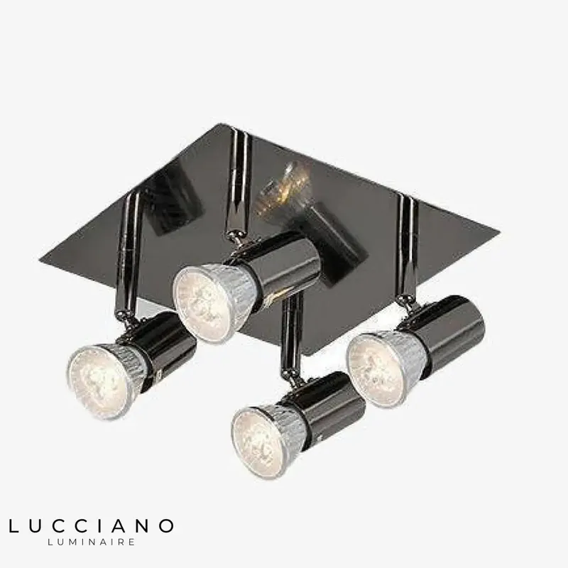 Satin Finish Adjustable LED Spotlight Ceiling Light