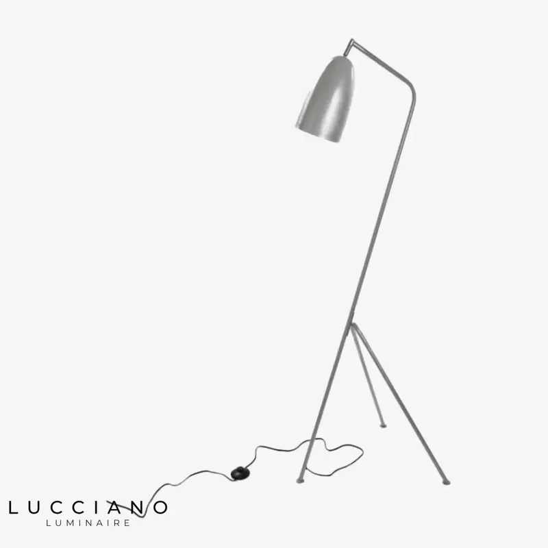 Designer LED tripod floor lamp