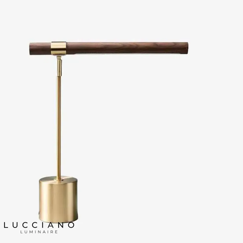 Gold LED Designer Desk\\/Bedside Lamp