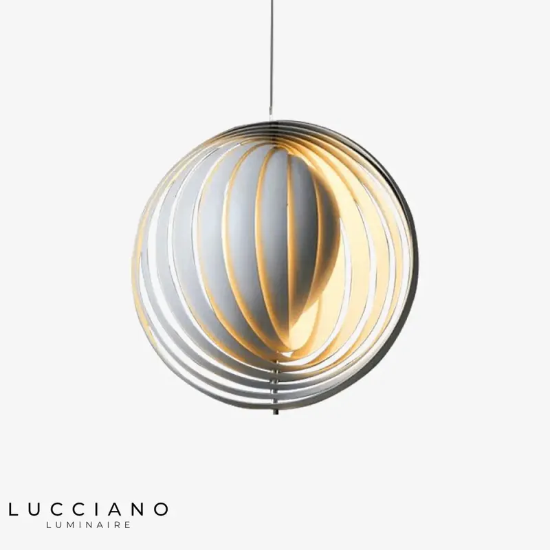 Vintage round Loft pendant light