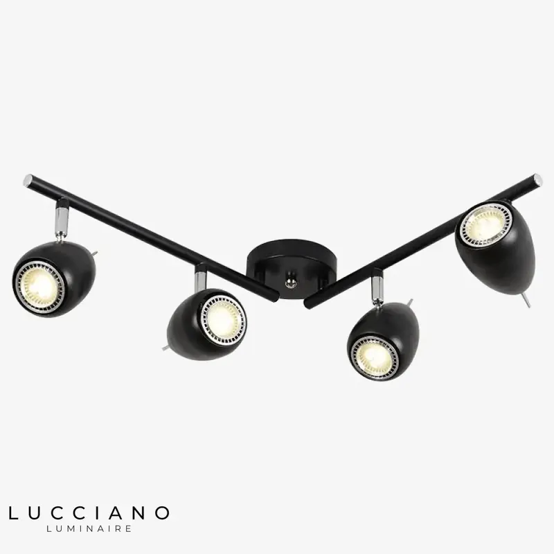 Adjustable metal LED spotlight