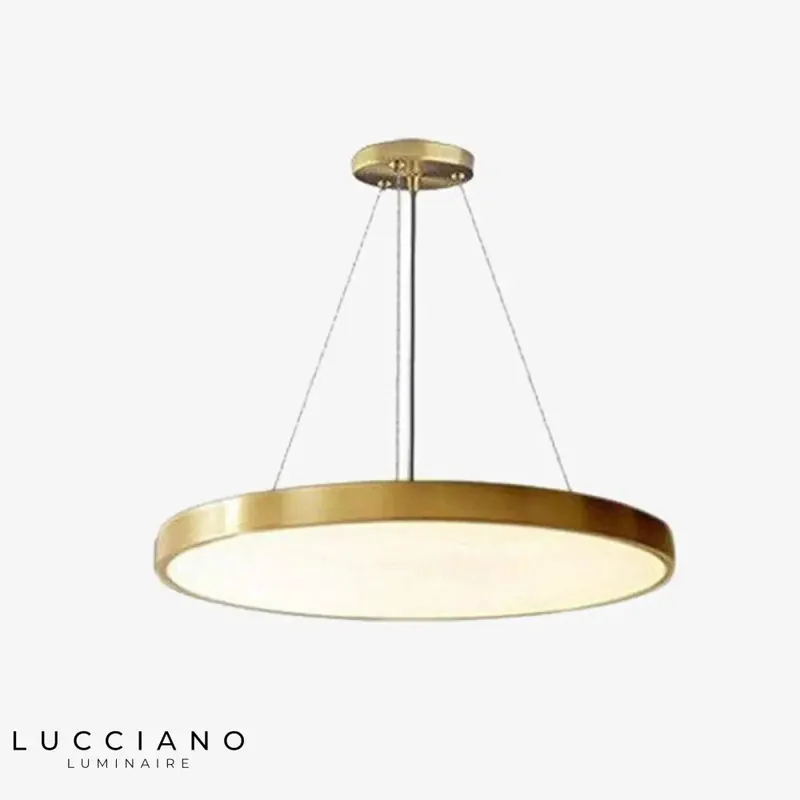 Creative Golden Circle LED Lamp