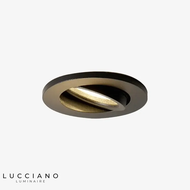 Round Adjustable Aluminum LED Spotlight