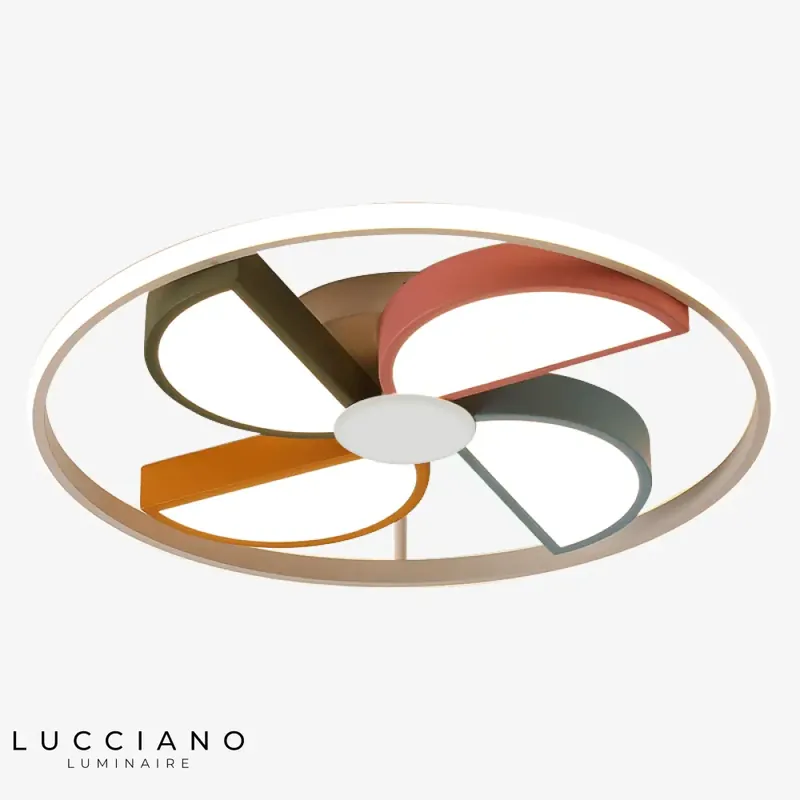 Children's LED Ceiling Light with Colorful Propellers