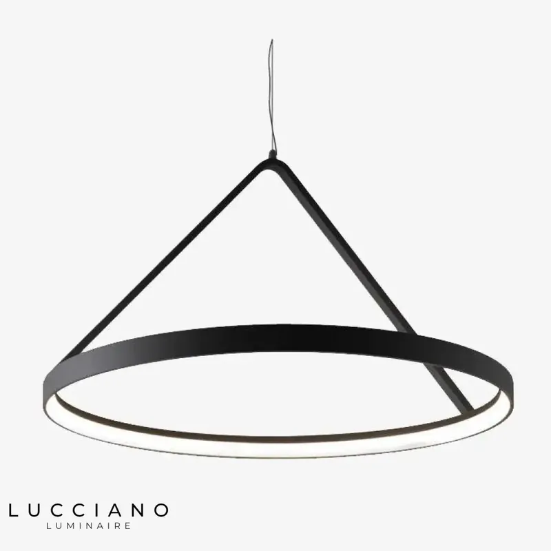 Round Metal LED Pendant Light