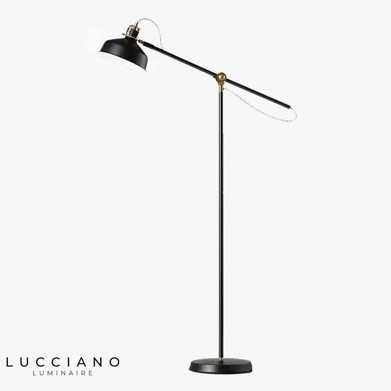 Adjustable retro modern floor lamp