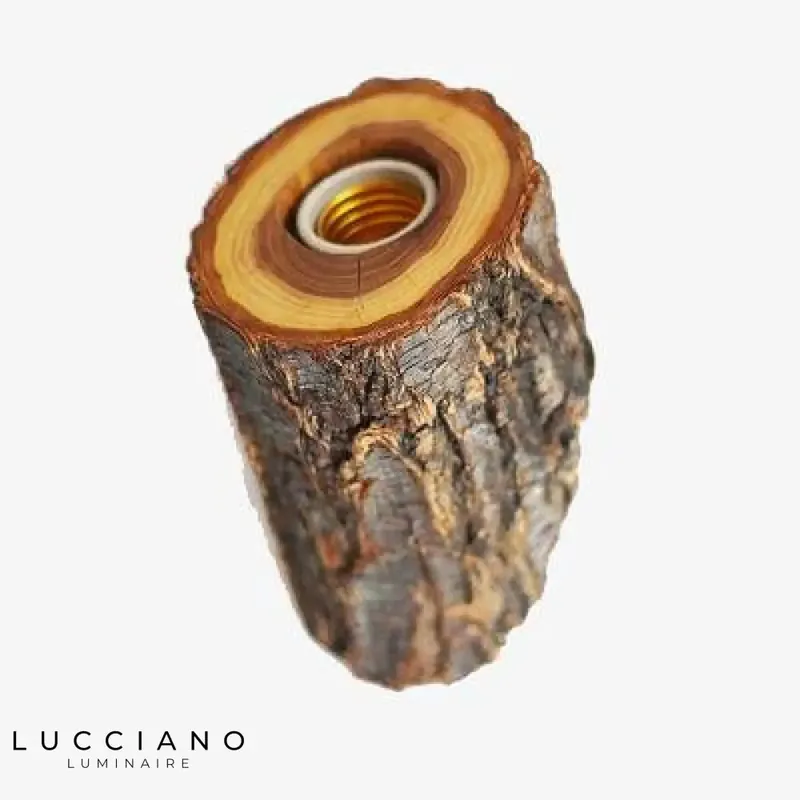 Tree Trunk Style Wall Sconce