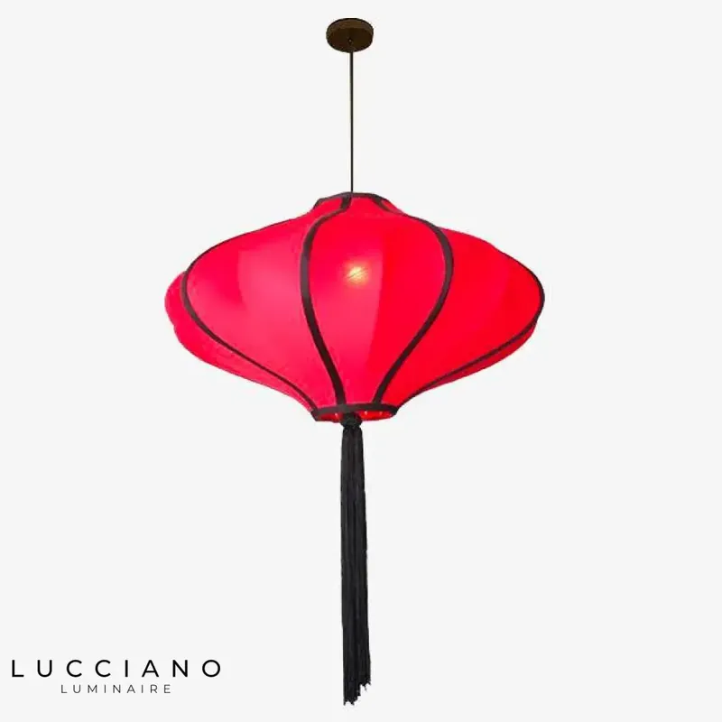 Colorful Chinese LED pendant light