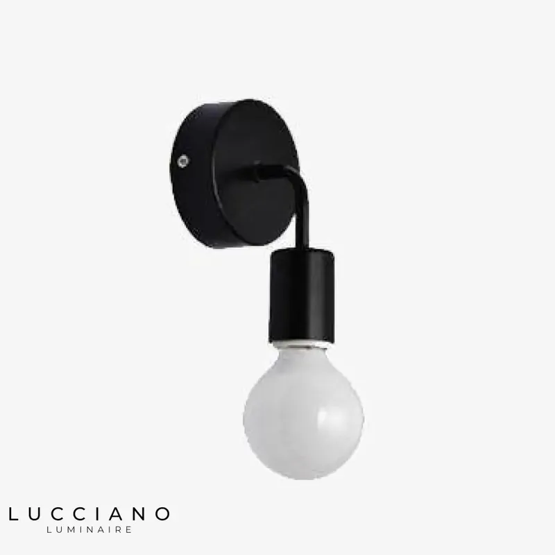 Black or White LED Wall Sconce