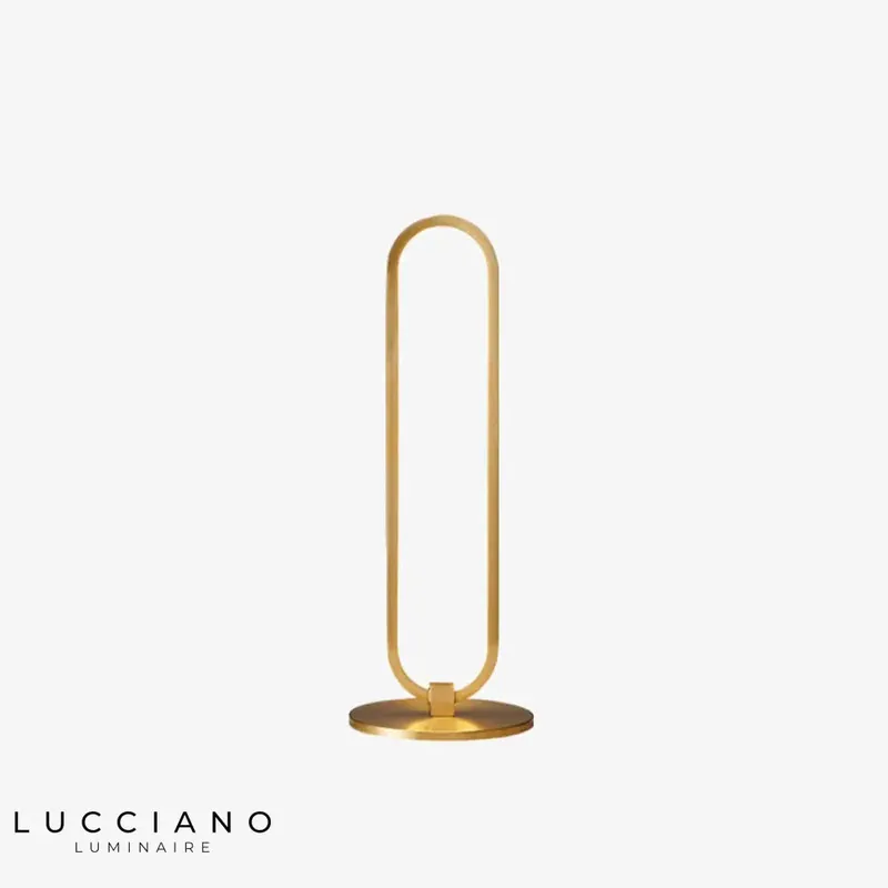 Designer Metal Ring LED Lamp